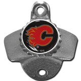 Calgary Flames® Wall Mounted Bottle Opener - Siskiyou Buckle - Flyclothing LLC