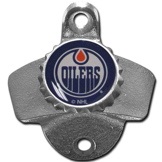 Edmonton Oilers® Wall Mounted Bottle Opener - Siskiyou Buckle - Flyclothing LLC