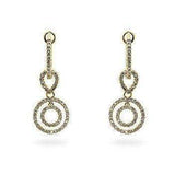 Yellow Gold Diamond Dangles - JGI - Flyclothing LLC