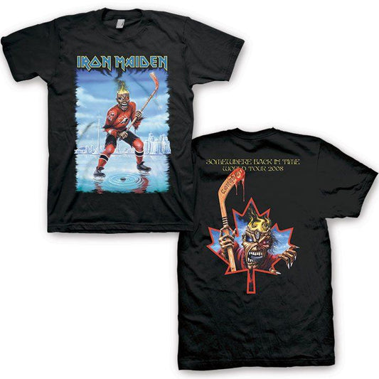 Iron Maiden Hockey Canada Mens T-Shirt - Flyclothing LLC
