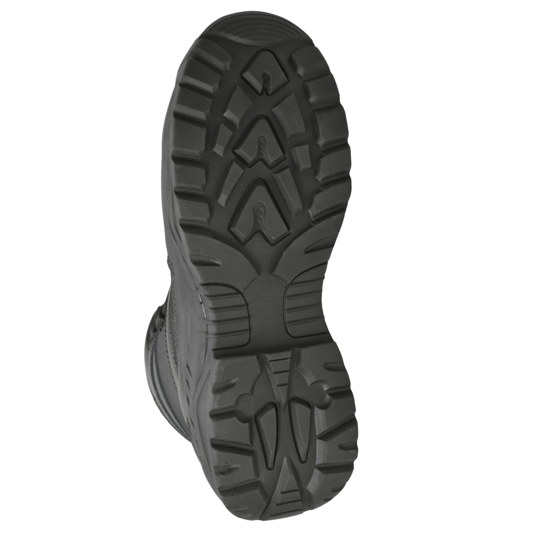 AdTec Men's 6" Full Grain Polishable Leather Side Zipper Tactical Boot Black - Flyclothing LLC