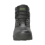 AdTec Men's 6" Full Grain Polishable Leather Side Zipper Tactical Boot Black - AdTec