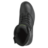 AdTec Men's 6" Full Grain Polishable Leather Side Zipper Tactical Boot Black - AdTec