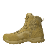 AdTec Men's 8" Suede Leather Side Zipper Waterproof Tactical Boot Coyote - AdTec