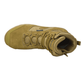 AdTec Men's 8" Suede Leather Side Zipper Waterproof Tactical Boot Coyote - AdTec