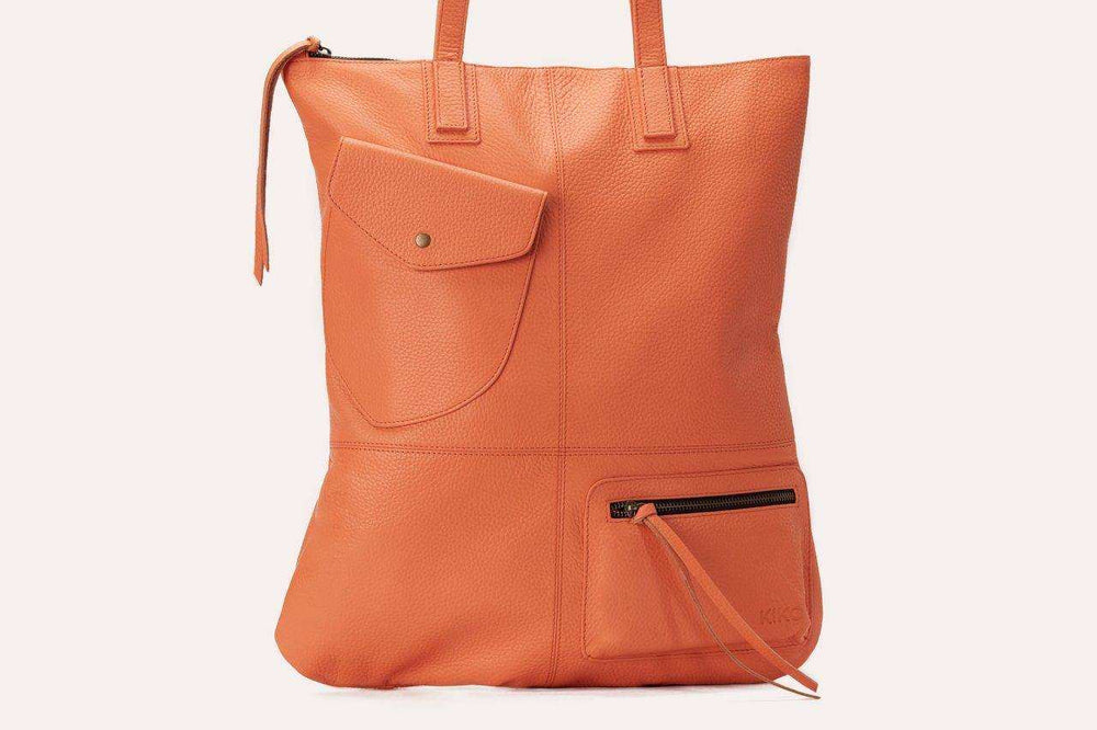 Kiko Leather Fold n Hold Tote - Kiko - Flyclothing LLC