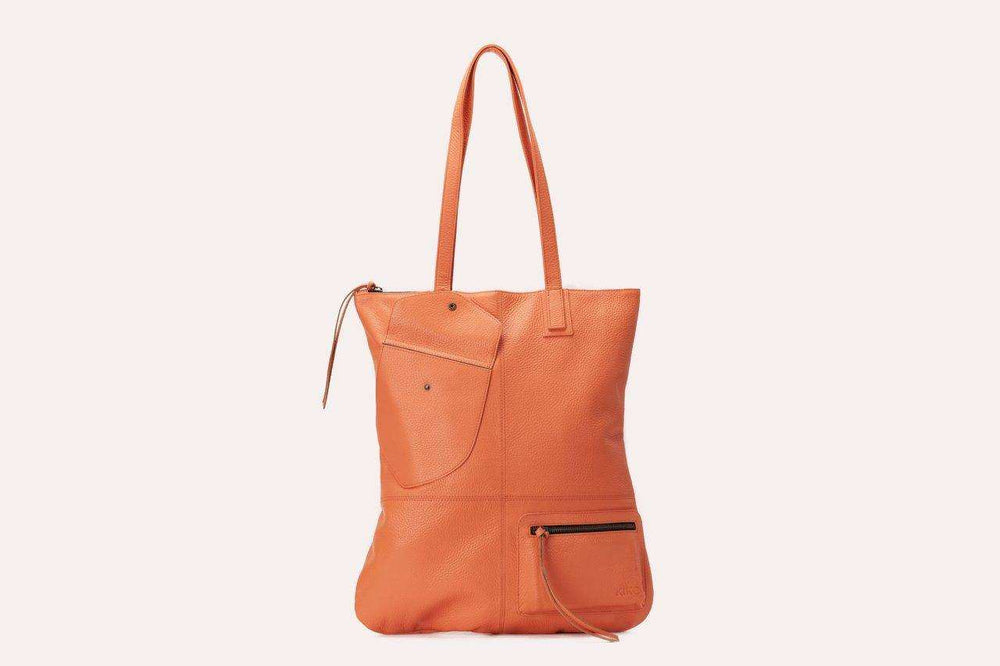 Kiko Leather Fold n Hold Tote - Kiko - Flyclothing LLC