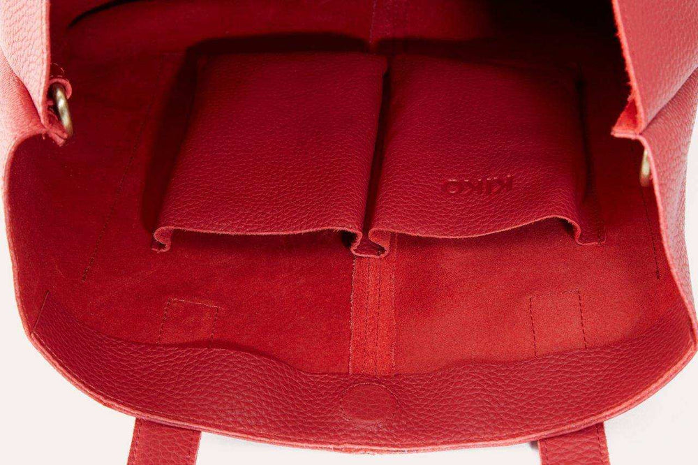 Kiko Leather Journalist Tote - Kiko - Flyclothing LLC
