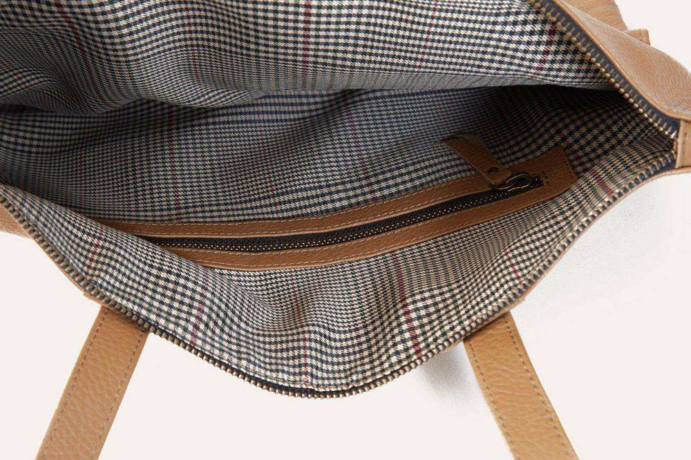 Kiko Leather Fold n Hold Tote - Kiko - Flyclothing LLC