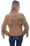 Scully OLD RUST FRINGE/LACING JACKET - Scully Leather - Flyclothing LLC