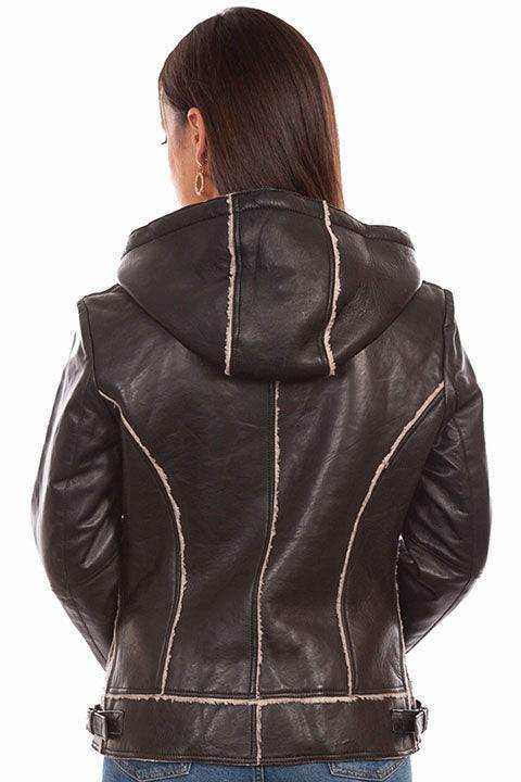 Scully Leather Leatherwear Womens Black Lamb Ladies Jacket - Scully Leather - Flyclothing LLC