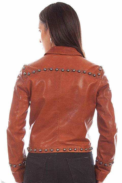 Scully Leather Leatherwear Womens Brown Ladies Jacket - Scully Leather - Flyclothing LLC