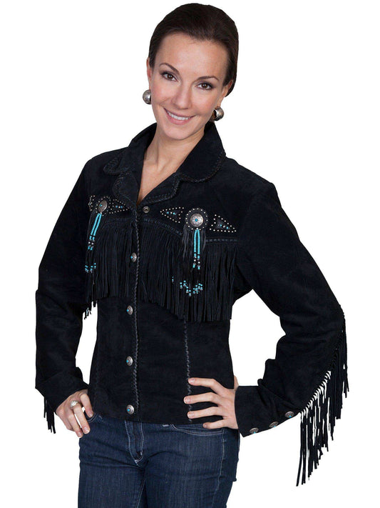 Scully BLACK BOAR SUEDE FAWN Jacket - Scully Leather - Flyclothing LLC