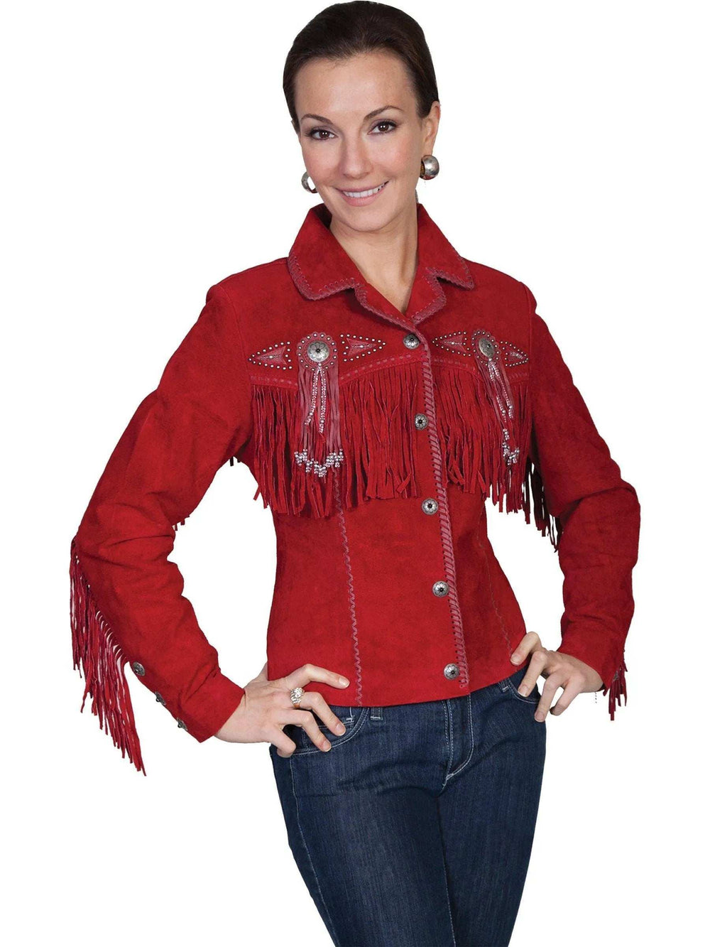 Scully RED BOAR SUEDE FAWN Jacket - Scully Leather - Flyclothing LLC
