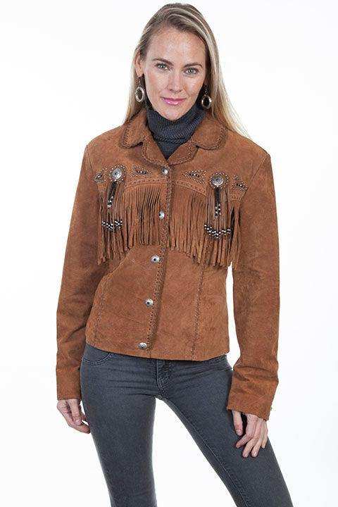 Scully CINNAMON BOAR SUEDE FAWN Jacket - Scully Leather - Flyclothing LLC