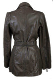Scully OLIVE BELTED THIGH LENGTH COAT - Scully Leather - Flyclothing LLC