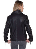 Scully BLACK MOTORCYCLE JACKET - Scully Leather - Flyclothing LLC