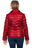Scully RED LAMB RIBBED JACKET - Scully Leather - Flyclothing LLC