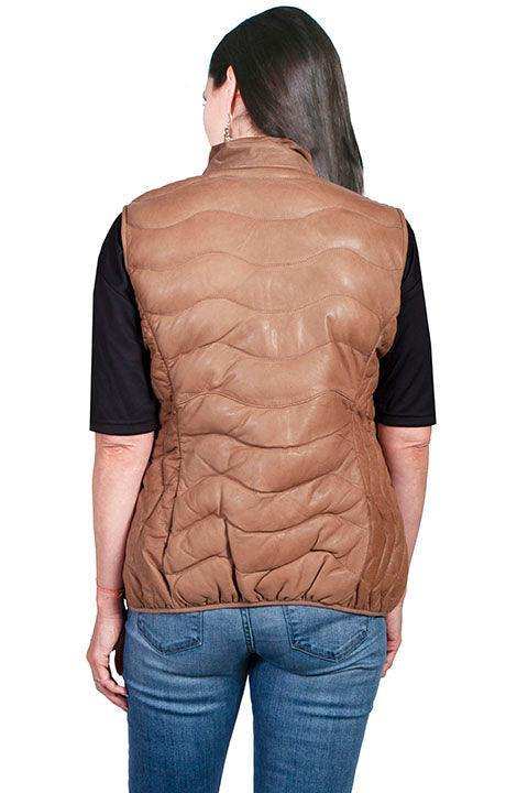 Scully BEIGE RIBBED VEST - Scully Leather - Flyclothing LLC