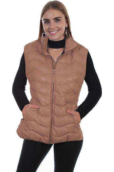 Scully BEIGE RIBBED VEST - Scully Leather - Flyclothing LLC