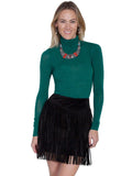Scully BLACK BOAR SUEDE LADIES FRINGE SKIRT - Scully Leather - Flyclothing LLC