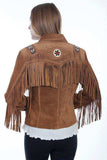Scully BOURBON BOAR SUEDE BEADED/FRINGE JKT - Scully Leather - Flyclothing LLC