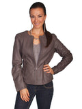 Scully GREY LAMB LADIES JACKET - Scully Leather - Flyclothing LLC