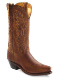 Old West Tan Womens Snip Toe Fashion Wear Boots - Old West - Flyclothing LLC