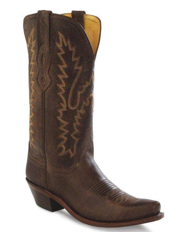 Old West Brown Womens Snip Toe Fashion Wear Boots - Old West - Flyclothing LLC