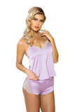 Roma Costume 2pc Satin Lounge Set - Roma Costume - Flyclothing LLC