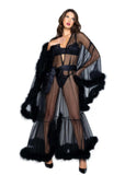 Roma Costume Hollywood Glam Luxury Robe - Roma Costume - Flyclothing LLC
