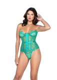 Roma Costume Fantasy 2-Piece Bustier Set - Roma Costume - Flyclothing LLC