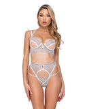 Roma Costume LI632 Snow Queen 2-Piece Pom Pom Short Set - Roma Costume - Flyclothing LLC