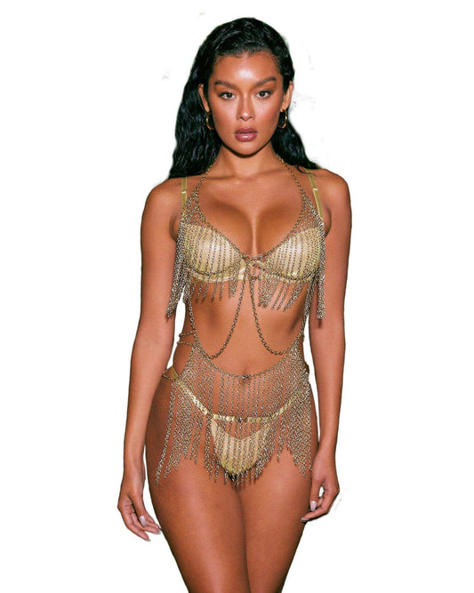 Roma Costume LI645 Fringe Fetish Body Chain - Roma Costume - Flyclothing LLC