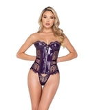 Roma Costume LI656 Sugar Plum 2-Piece Bustier Set - Roma Costume - Flyclothing LLC