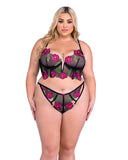Roma Confidential Peony Paradise 2-Piece Bra Set - Roma Costume - Flyclothing LLC