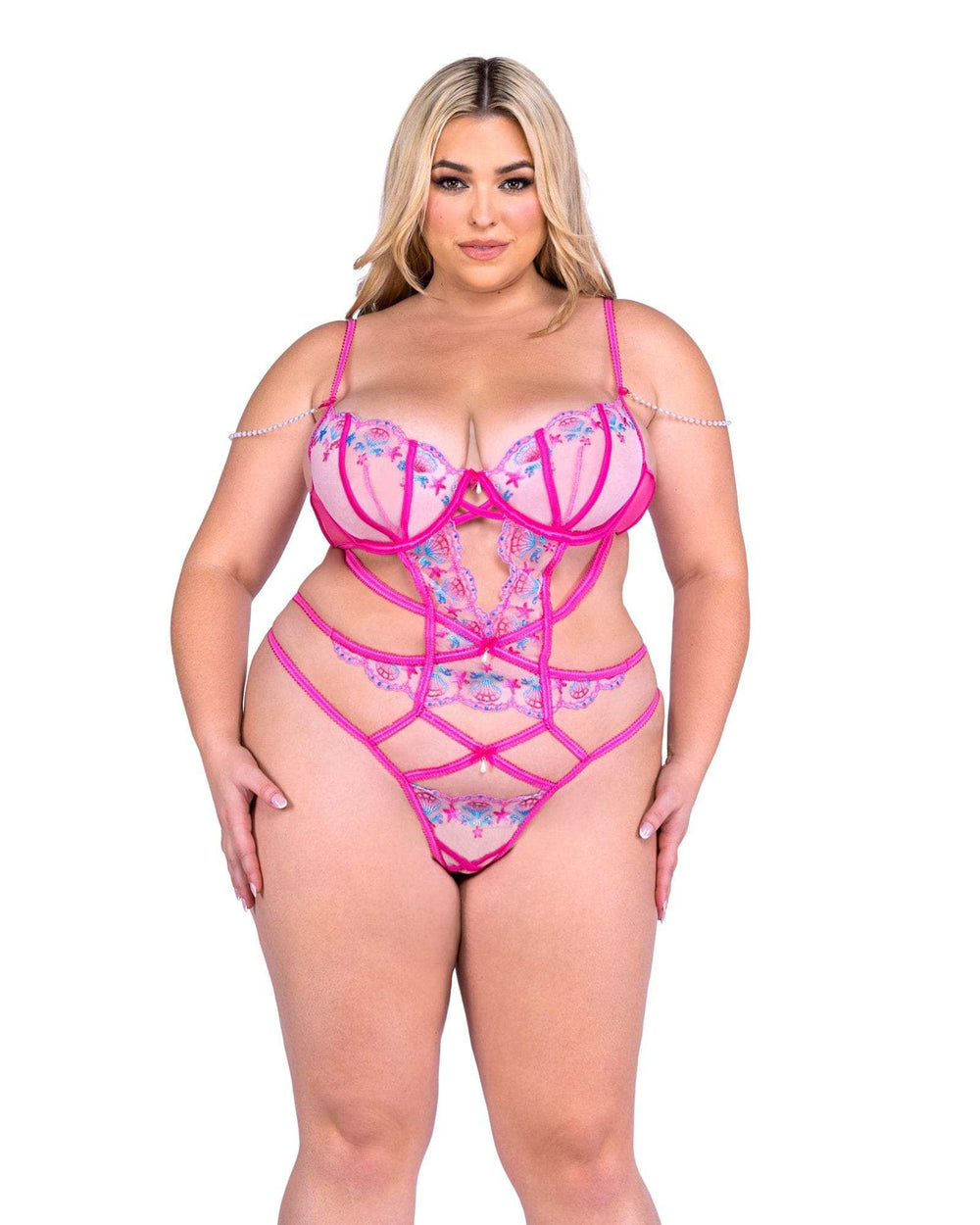 Roma Confidential Sultry Siren Teddy - Roma Costume - Flyclothing LLC