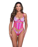 Roma Confidential Sultry Siren 3-Piece Waspie Bra Set - Roma Costume - Flyclothing LLC