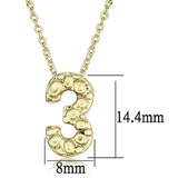 Alamode Flash Gold Brass Chain Pendant with Top Grade Crystal in Clear - Alamode - Flyclothing LLC