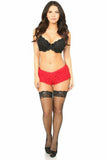 Daisy Corsets Red Lace Ruffle Panty - Daisy Corsets - Flyclothing LLC