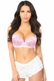 Daisy Corsets White Lace Ruffle Panty - Daisy Corsets - Flyclothing LLC