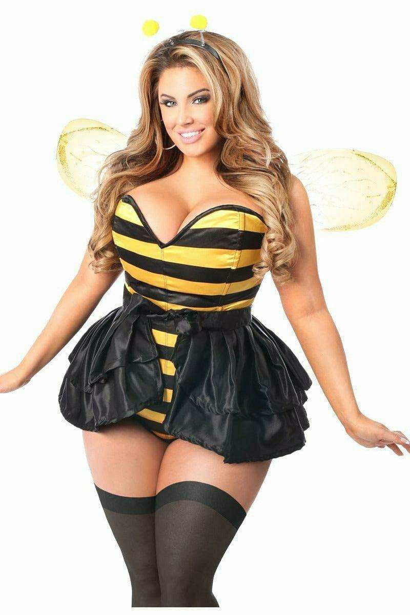 Daisy Corsets Lavish 4 PC Flirty Bee Corset Costume - Daisy Corsets - Flyclothing LLC