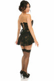 Daisy Corsets Lavish Black Sheer Lace Corset Dress - Daisy Corsets - Flyclothing LLC