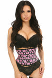 Daisy Corsets Lavish Floral Print Mini Cincher - Daisy Corsets - Flyclothing LLC