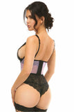 Daisy Corsets Lavish Lavender Mesh Open Cup Waist Cincher - Daisy Corsets - Flyclothing LLC