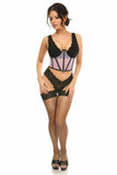 Daisy Corsets Lavish Lavender Mesh Open Cup Waist Cincher - Daisy Corsets - Flyclothing LLC