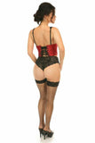 Daisy Corsets Lavish Wine Brocade Open Cup Waist Cincher - Daisy Corsets - Flyclothing LLC
