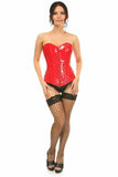 Daisy Corsets Lavish Red Patent Overbust Corset - Daisy Corsets - Flyclothing LLC