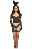 Daisy Corsets Lavish 4 PC Sexy Bustier Bunny Costume - Daisy Corsets - Flyclothing LLC