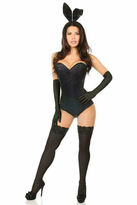Daisy Corsets Lavish 4 PC Sexy Bunny Corset Costume - Daisy Corsets - Flyclothing LLC
